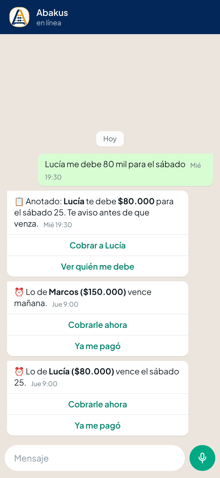 Te avisa antes de que venza
